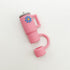 Outdoor Cup Lid Straw Cap Silicone Anti-plug Accessories Cute Tumbler Straw Toppers for Tumblers, Dust-Proof Drinking Straw Caps for Reusable Straws Tips